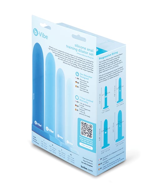 B-Vibe - Silicone Anal Training Dilator Set 5-Piece