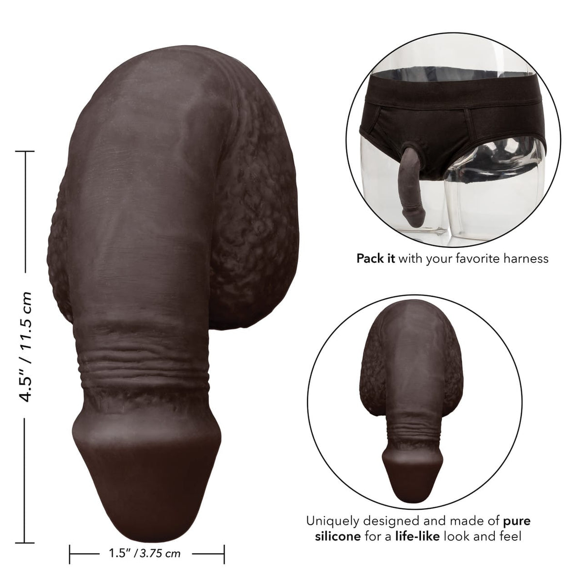 CalExotics - Packer Gear 5-Inch Silicone Packing Penis Packer CherryAffairs