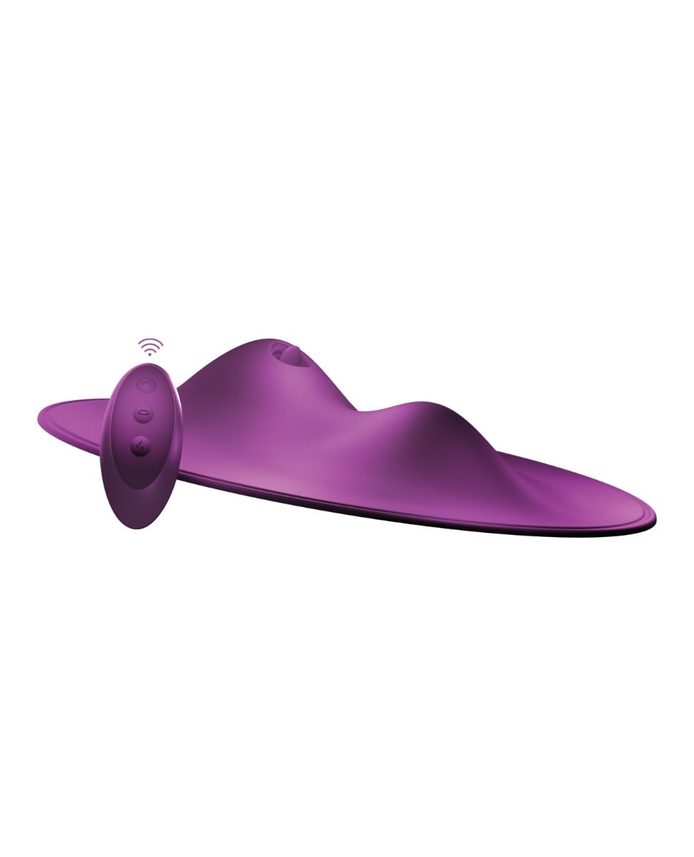 Orion - Vibepad 2 Warming & Licking Clitoral Stimulator (Purple) ORI1003 CherryAffairs
