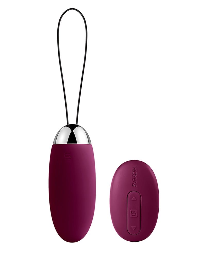 Svakom - Elva Remote-Controlled Vibrating Egg CherryAffairs
