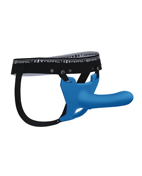 Perfect Fit - Zoro 16.5 cm Strap-On with Case (Blue) PF1052 CherryAffairs