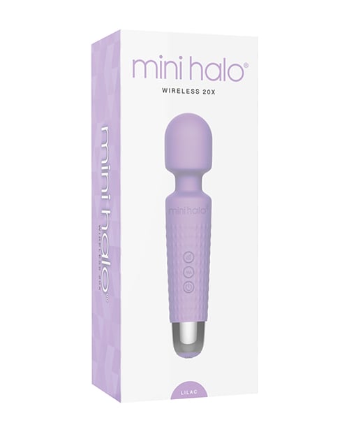 Voodoo Toys - Mini Halo Wireless Wand Massager (Purple) OT1315 CherryAffairs