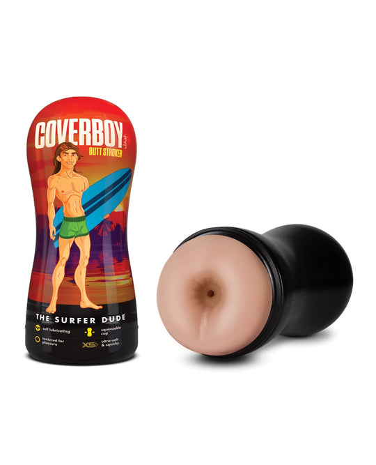 Blush Novelties - Coverboy The Surfer Dude 仿真男性自慰器(米色)