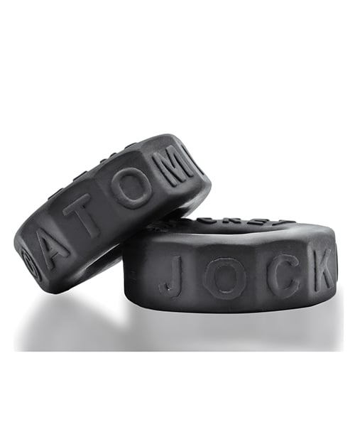 Oxballs - Sprocket Comfort No-Roll Cock Ring (Black) OX1071 CherryAffairs