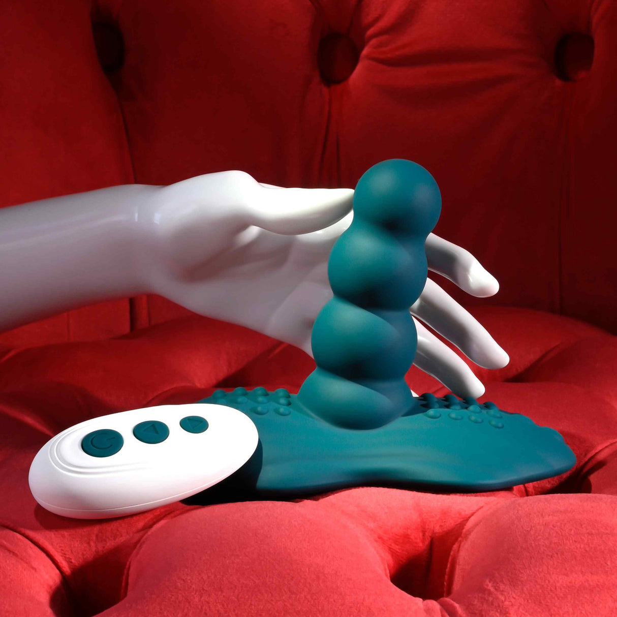 Playboy - Have A Seat 遥控骑乘式振动器(绿色)