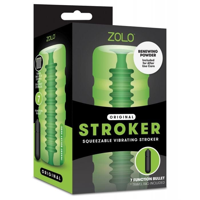 Zolo - Original Squeezable Vibrating Masturbator ZOL1015 CherryAffairs