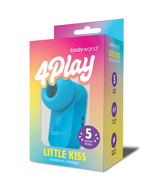 Bodywand - 4 Play Little Kiss 阴蒂按摩器(蓝色)
