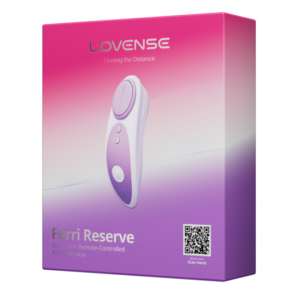 Lovense - Ferri Reserve 应用控制式储物柜振动器(紫色)