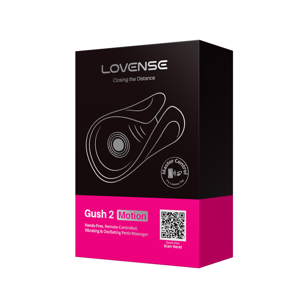 Lovense - Gush 2 Motion App-Controlled Glans Massager Stroker (Green)
