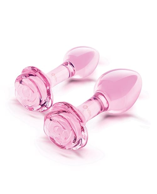 B-Vibe - Pink Roses Silicone Anal Plug Training Set (Pink) BV1036 CherryAffairs