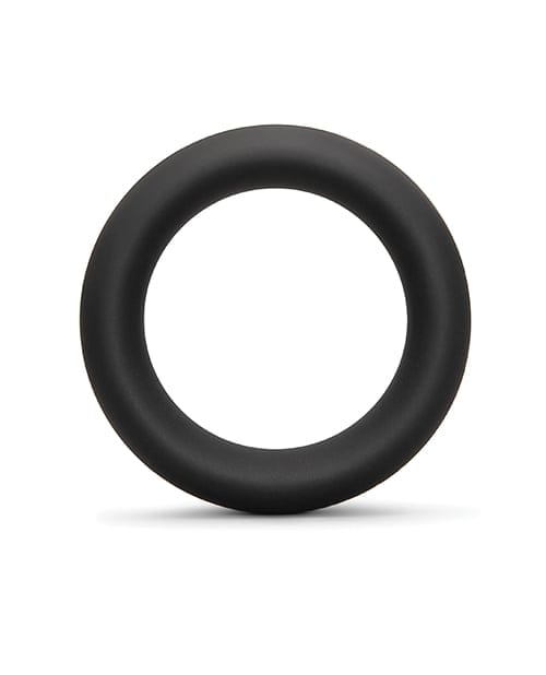 B-Vibe - Snug Silicone Cock Ring Collection (Black) CherryAffairs