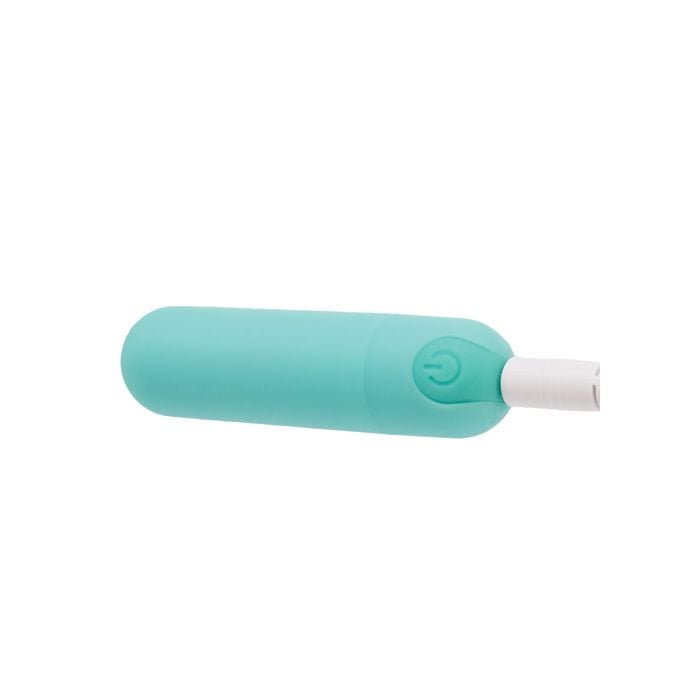 BMS Factory - PowerBullet eSSENTIAL Rechargeable Bullet Vibrator (Teal) – product view 5