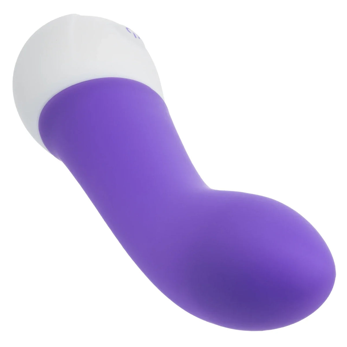 CalExotics - Basic Essentials Rechargeable Curved G Spot Vibrator (Purple) CE2183 CherryAffairs