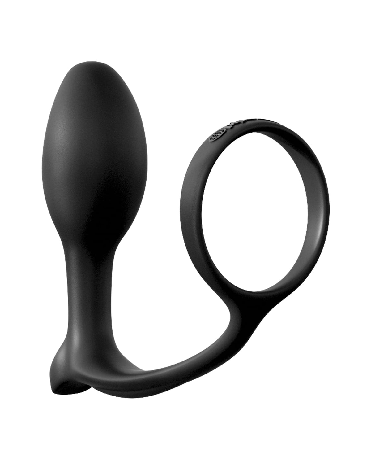Pipedream - Anal Fantasy Ass-Gasm Beginners Silicone Cock Ring & Anal Plug (Black) – product view 3