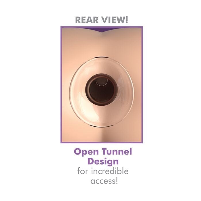 Pipedream - Anal Fantasy Elite Open-Ended Glass Anal Gaper (Clear) PD2071 CherryAffairs