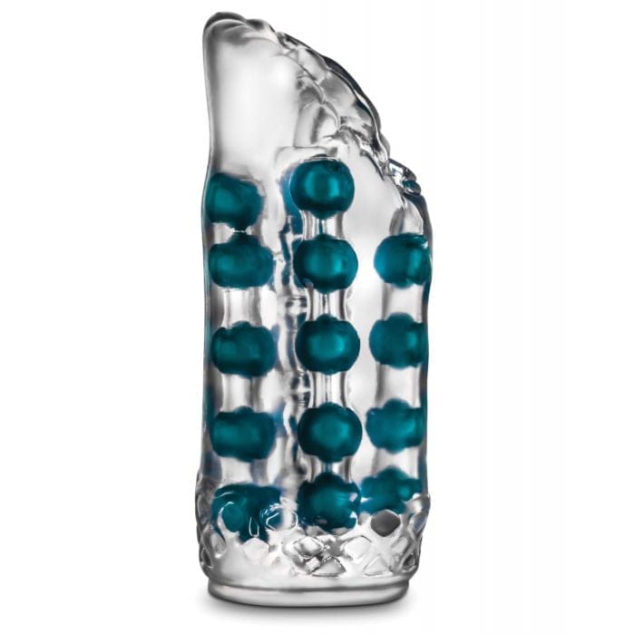 Blush Novelties - M for Men Super Textured Masturbator (Clear) BN1200 CherryAffairs