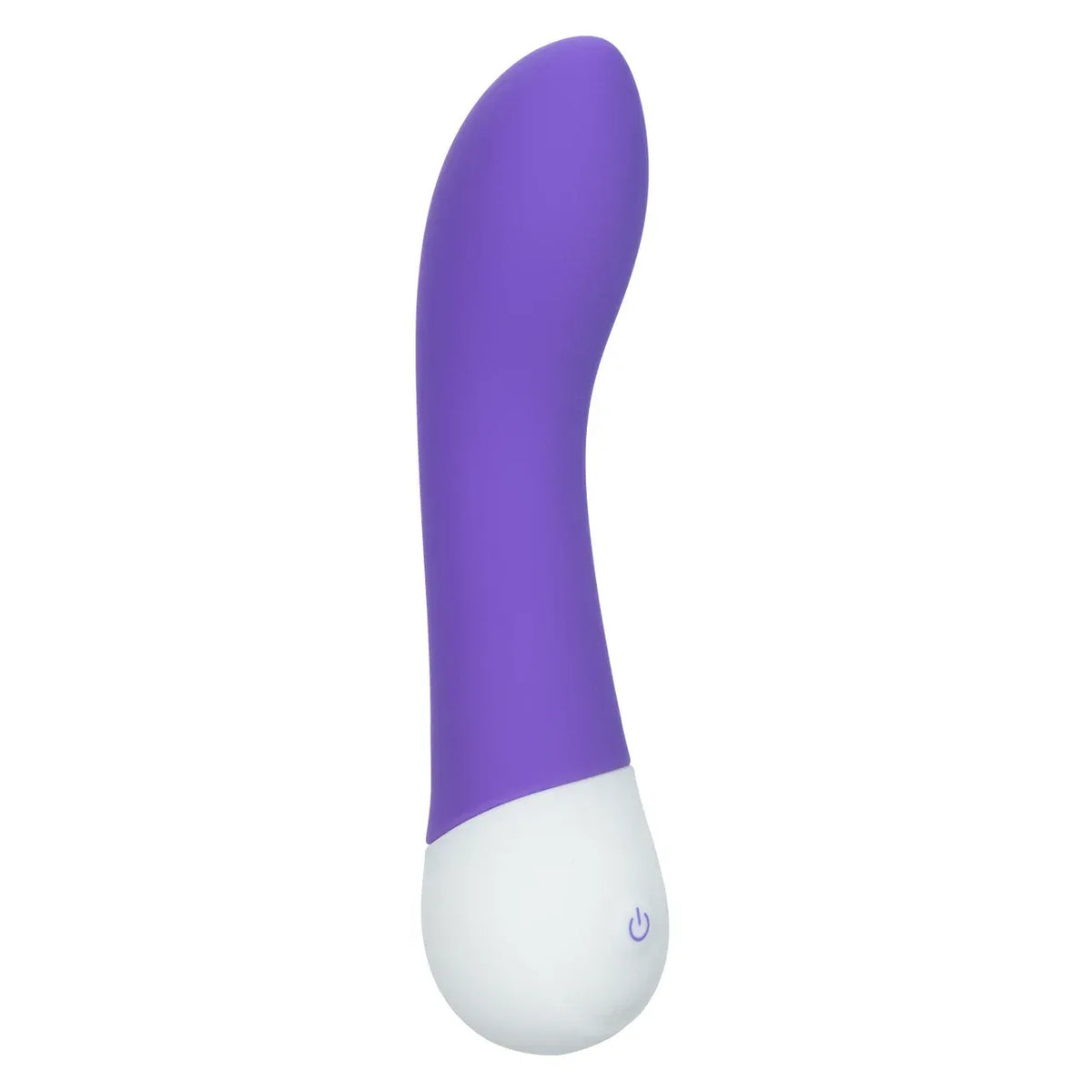 CalExotics - Basic Essentials Rechargeable Curved G Spot Vibrator (Purple) CE2183 CherryAffairs
