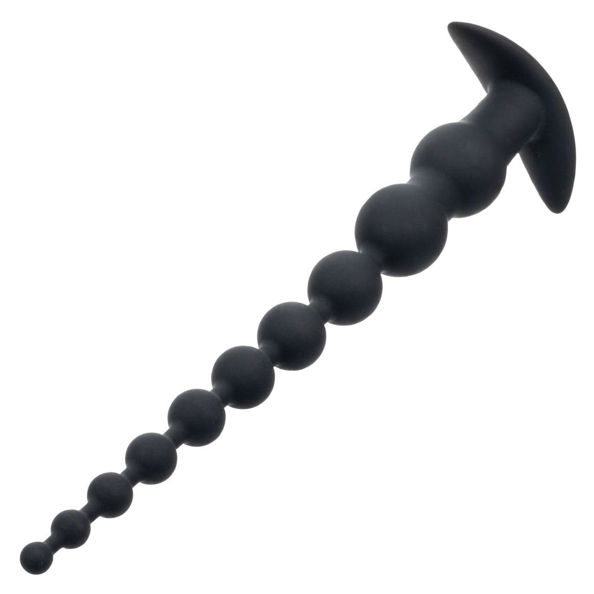 CalExotics - Rechargeable X-10 Extended Vibrating Anal Beads (Black) CE2193 CherryAffairs
