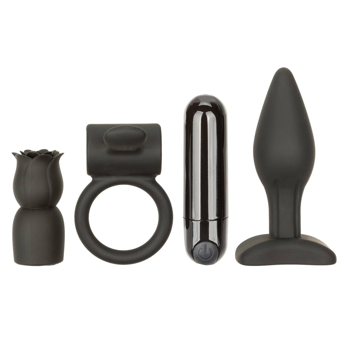California Exotics - Pleasure Kits Allure Collection Couples Set (Black) CE2131 CherryAffairs