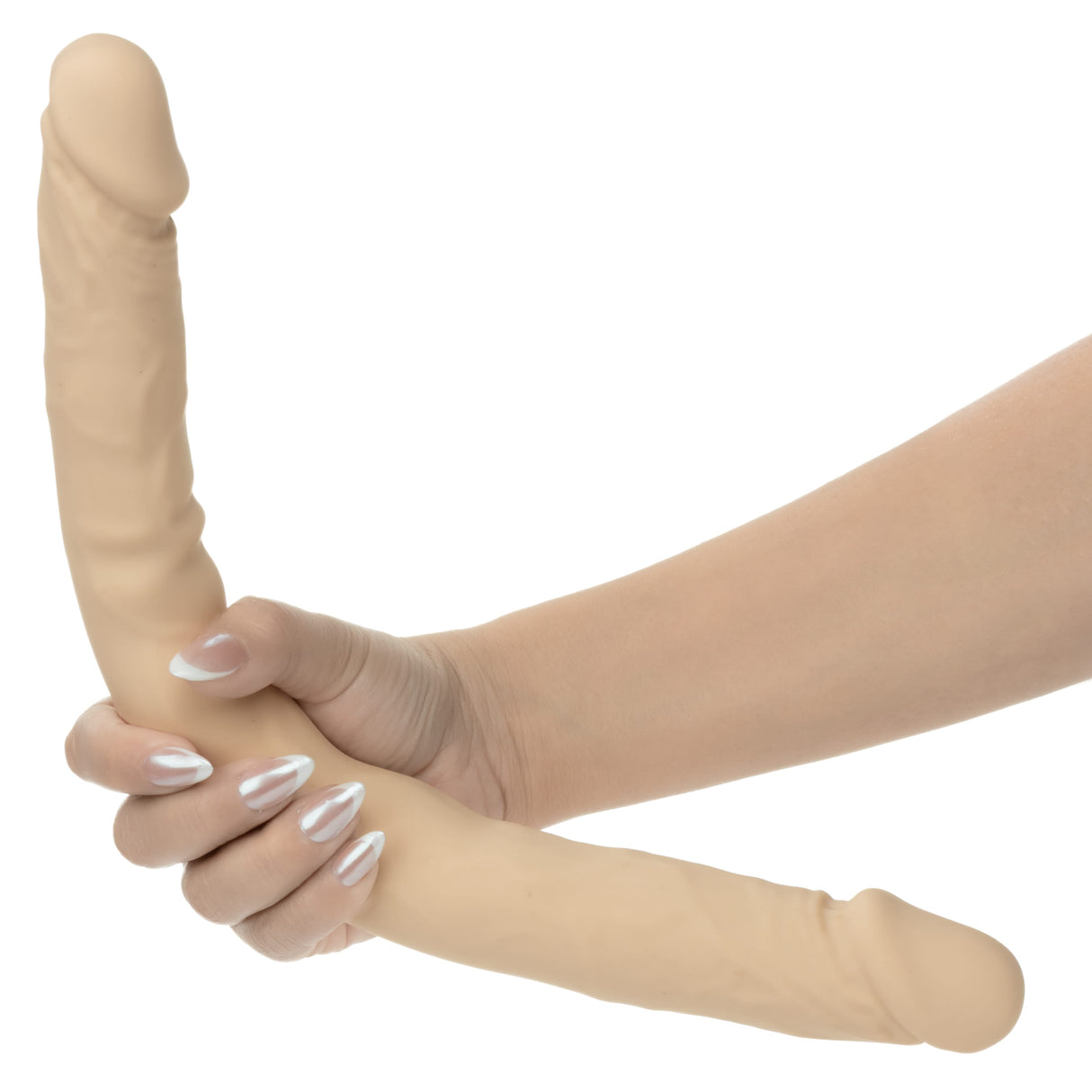 California Exotics - Silicone Studs Bend and Hold Dual Dong Dildo 16" CherryAffairs