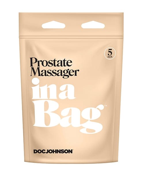 Doc Johnson - In A Bag Curved Prostate Massager (Black) DJ1211 CherryAffairs