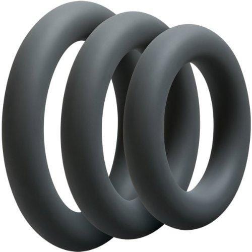 Doc Johnson - Optimale 3 Cock Ring Set - CherryAffairs.sg