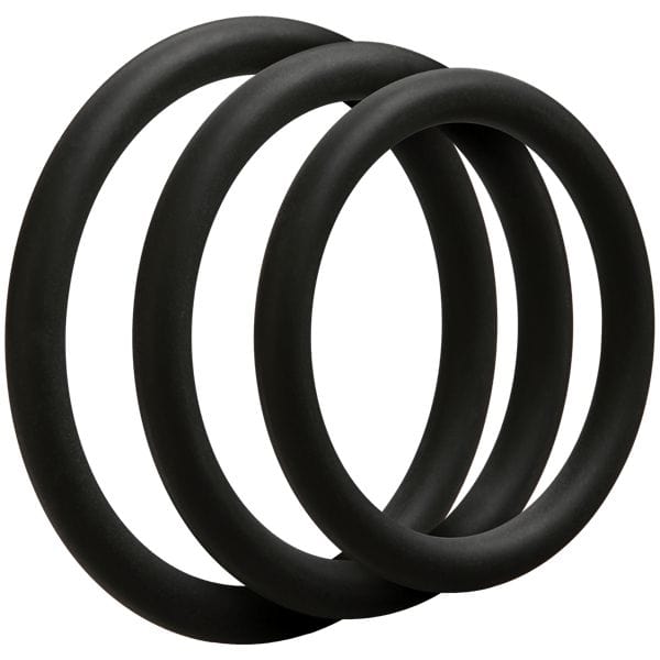 Doc Johnson - Optimale 3 Cock Ring Set - CherryAffairs.sg