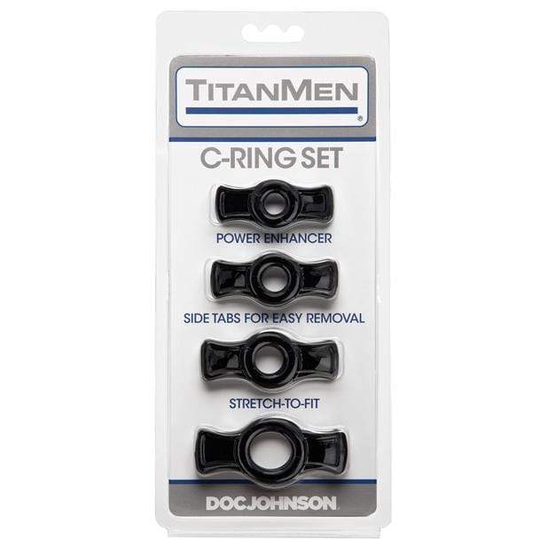 Doc Johnson - Titanmen Tools Cock Ring Set - CherryAffairs.sg