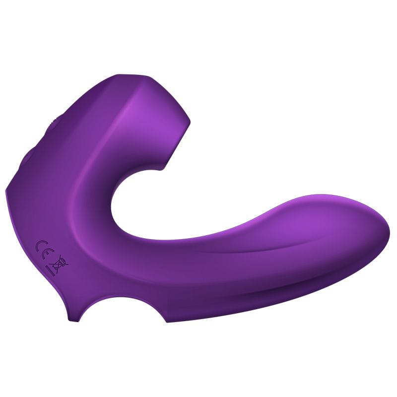 Erocome - Pictor Vibrating Sucking Finger Massager (Purple)    Clit Massager (Vibration) Rechargeable