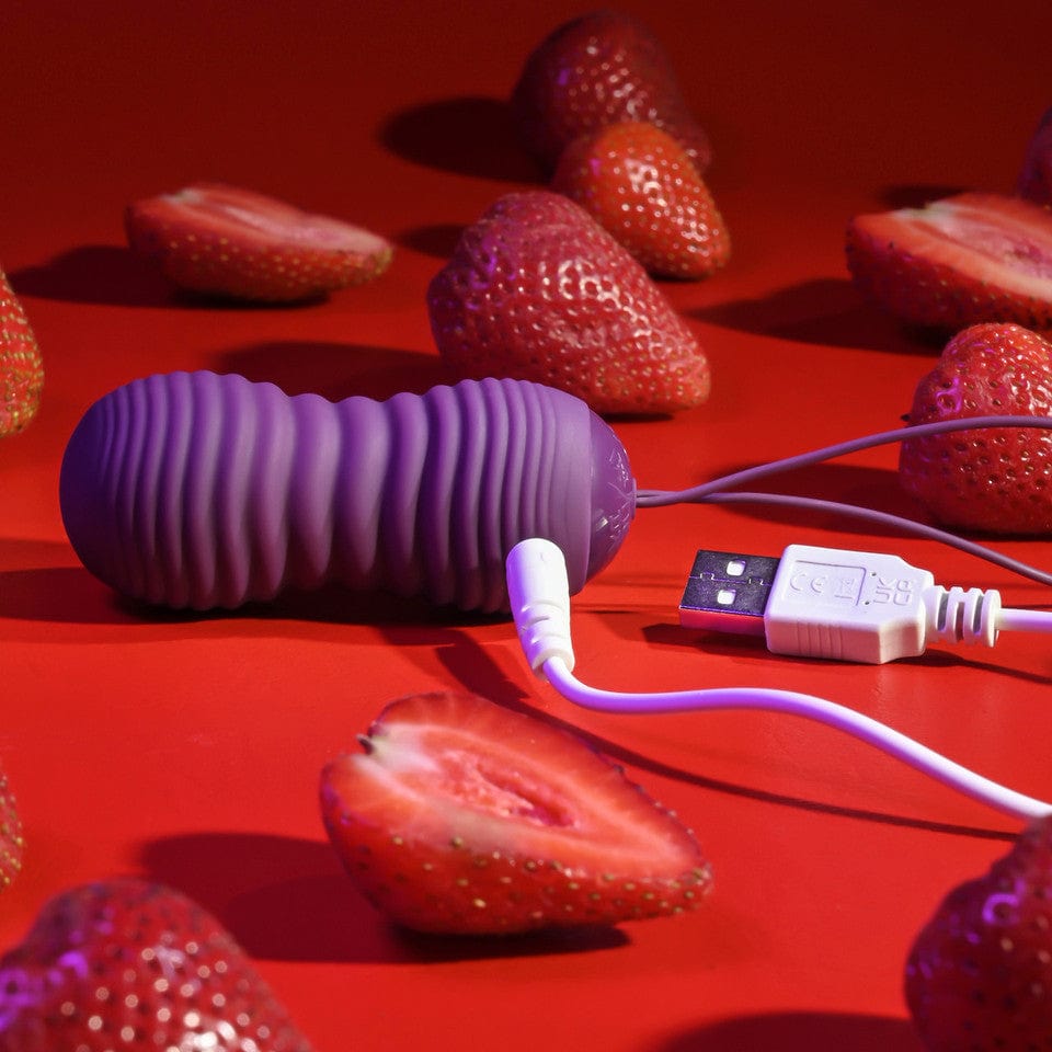 Evolved - Eager Egg Remote Egg Vibrator (Purple) EV1158 CherryAffairs