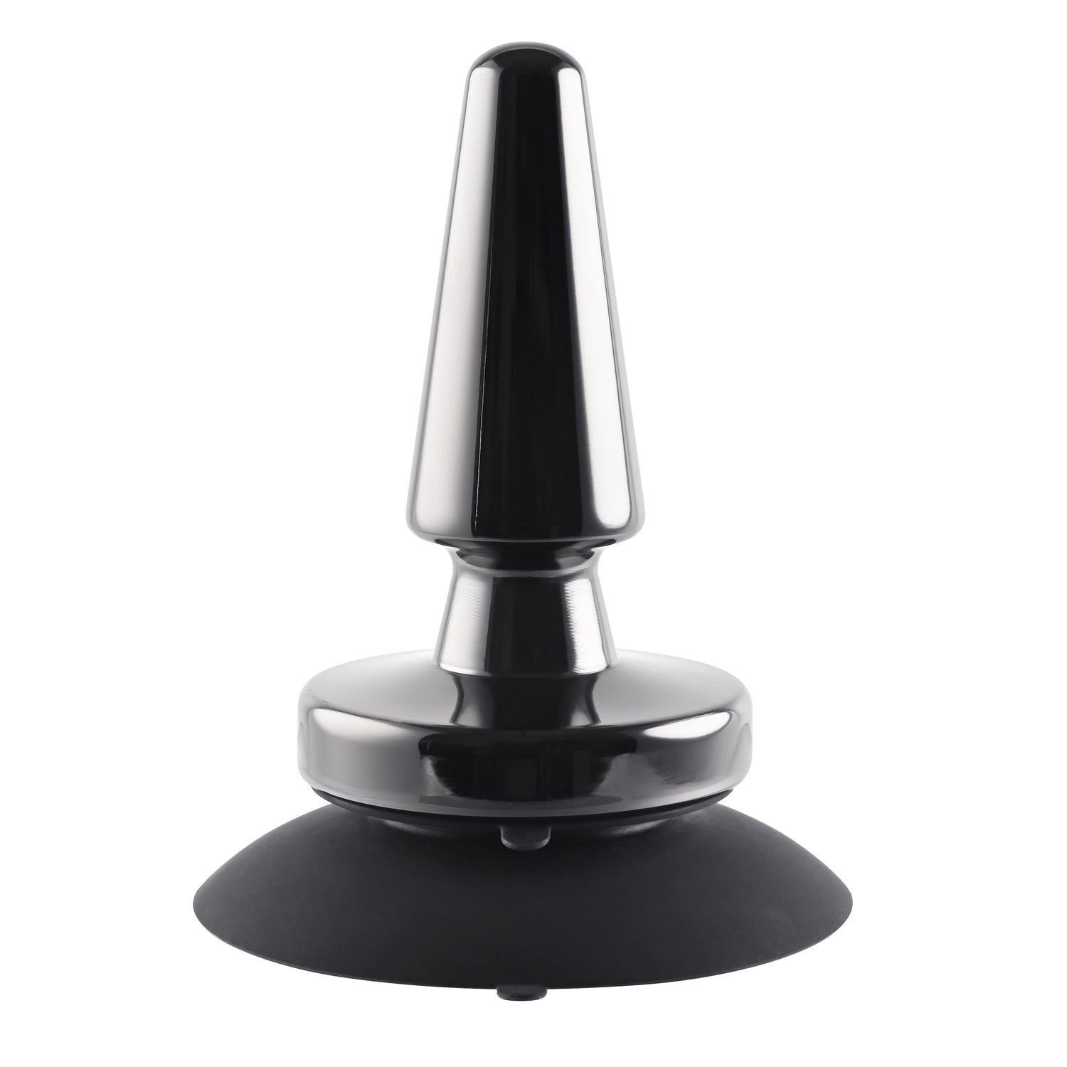 Evolved - Vibrating Metal Anal Plug with Suction Cup CherryAffairs