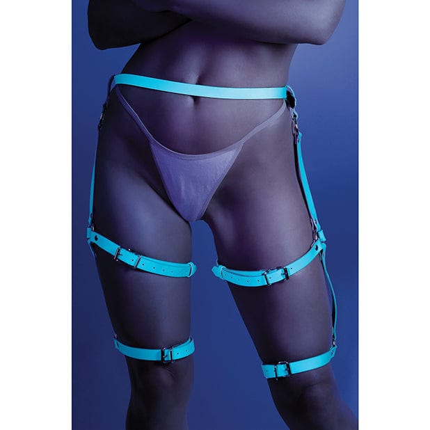 Fantasy Lingerie - Glow Buckle Up Glow in the Dark Harness CherryAffairs