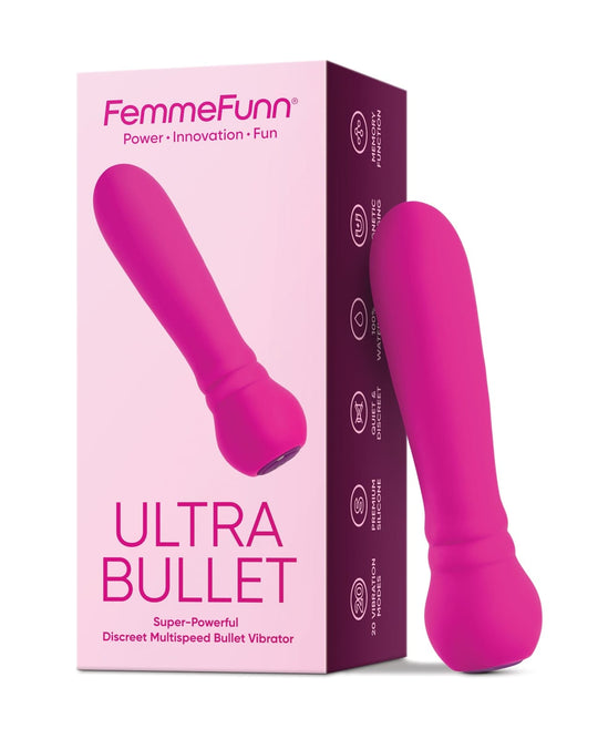 Femme Funn - Ultra 可充电子弹型振动器(粉色)