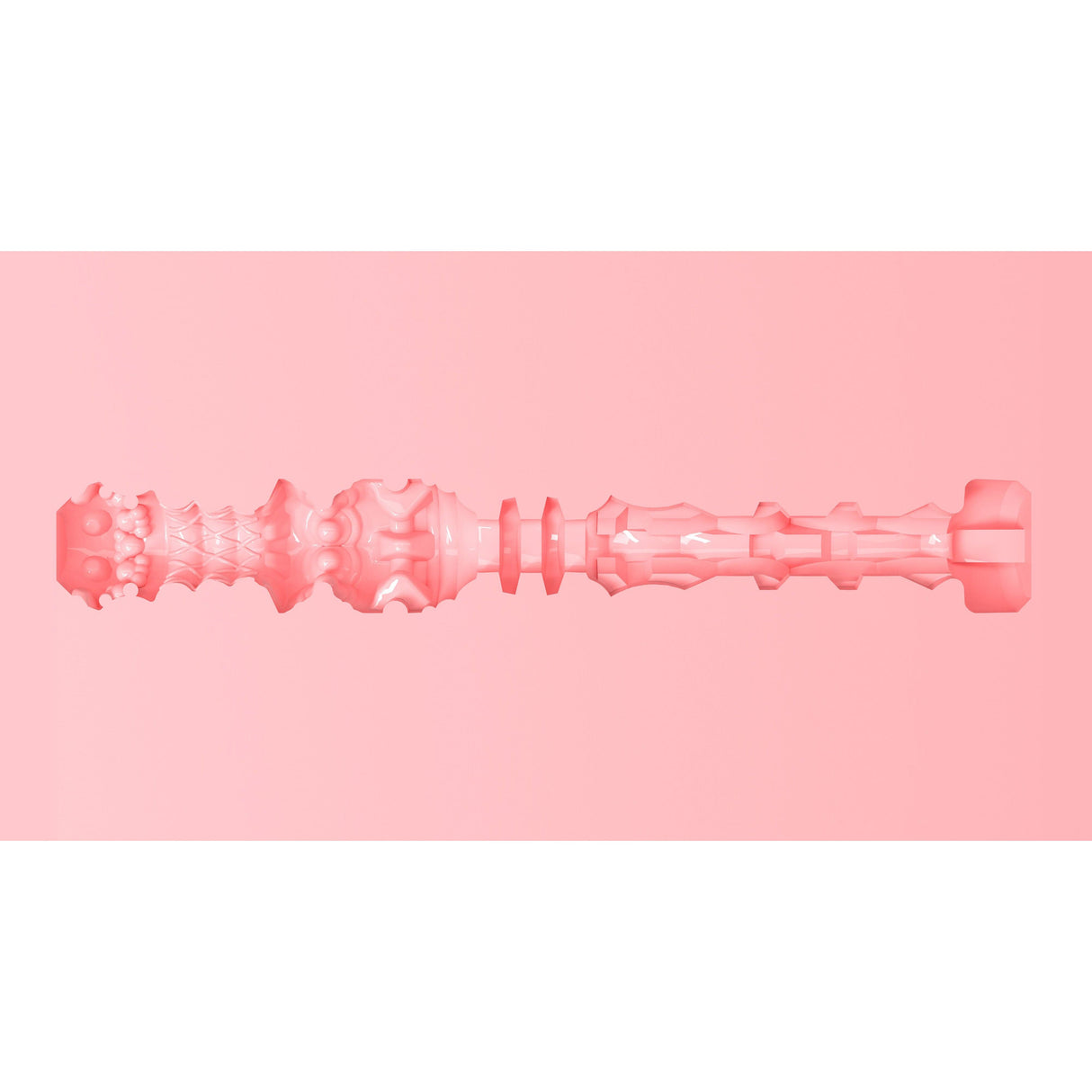 Fleshlight - Pink Quiver Rechargeable Vibrating Stroker Masturbator (RP) FL1306 CherryAffairs