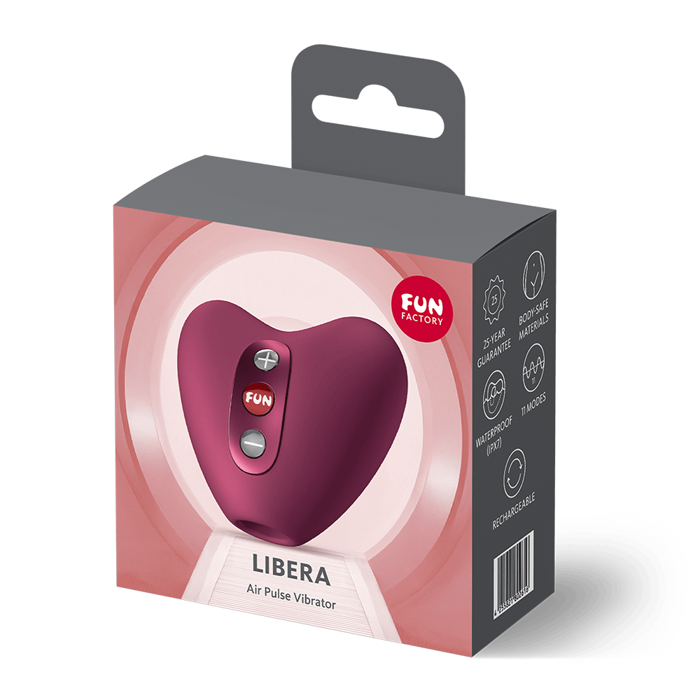 Fun Factory - Libera Clitoral Air Stimulator (Wine Red) FF1186 CherryAffairs