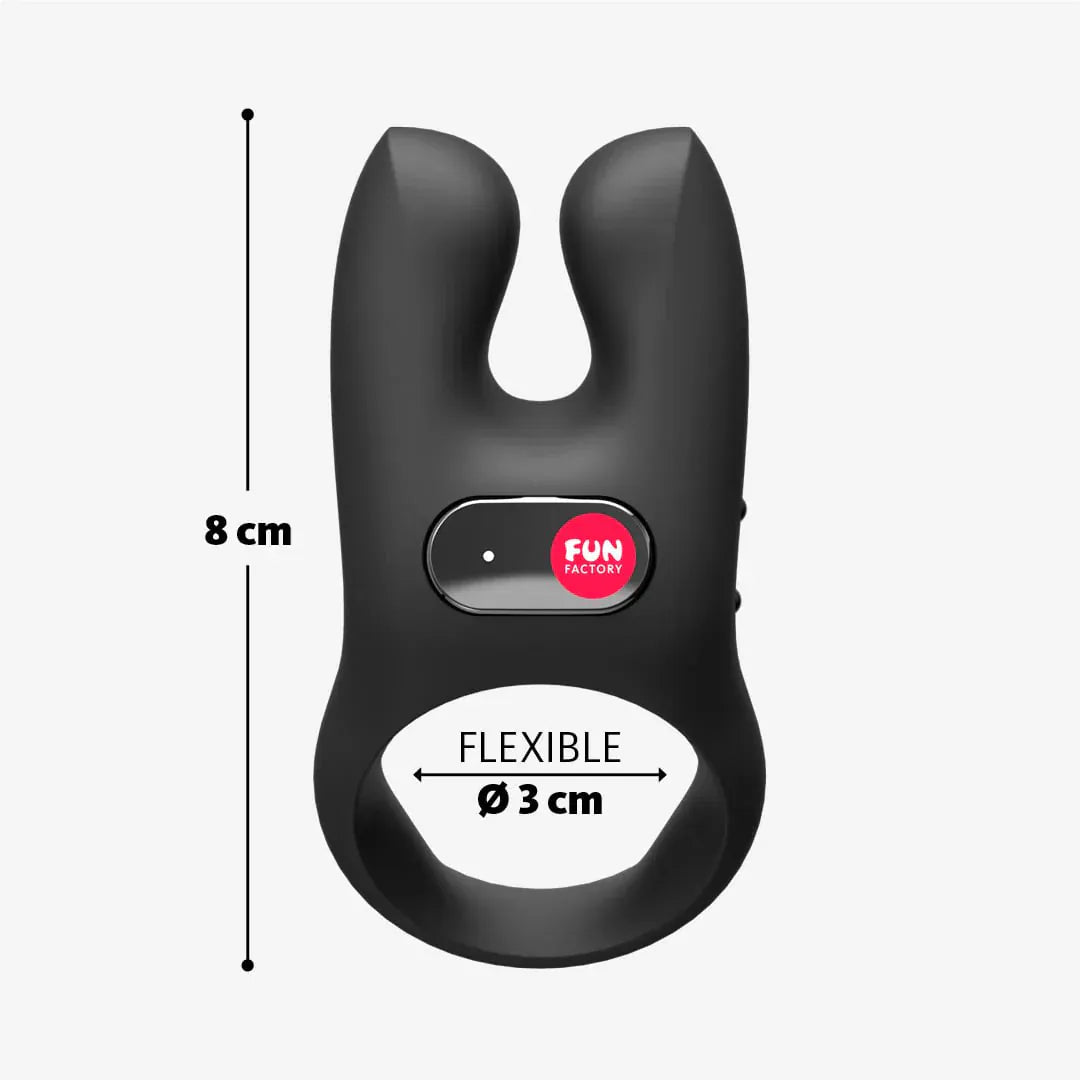 Fun Factory - Nos Vibrating Silicone Cock Ring (Bottle Green) FF1196 CherryAffairs