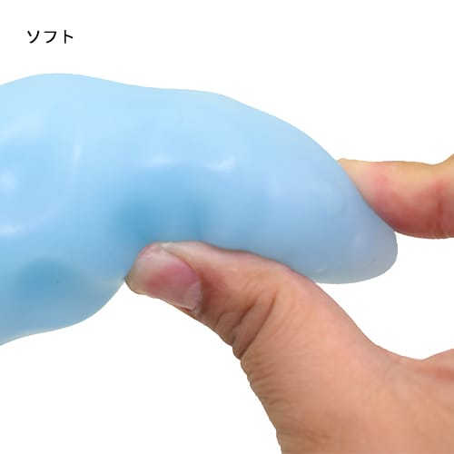 Tomax - Ice Dragon 冰蓝色柔软奇幻硅胶吸盘假阴茎(蓝色)