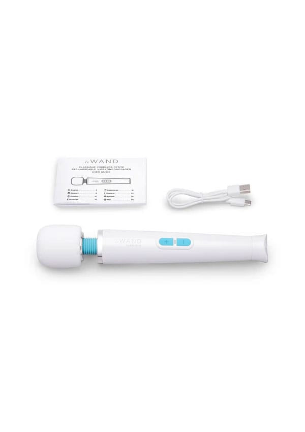 Le Wand - Classique Petite Wand Massager (White) LW1009 CherryAffairs