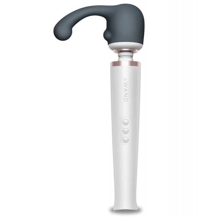 Le Wand - Curve Silicone G Spot Wand Attachment (White) LW1011 CherryAffairs