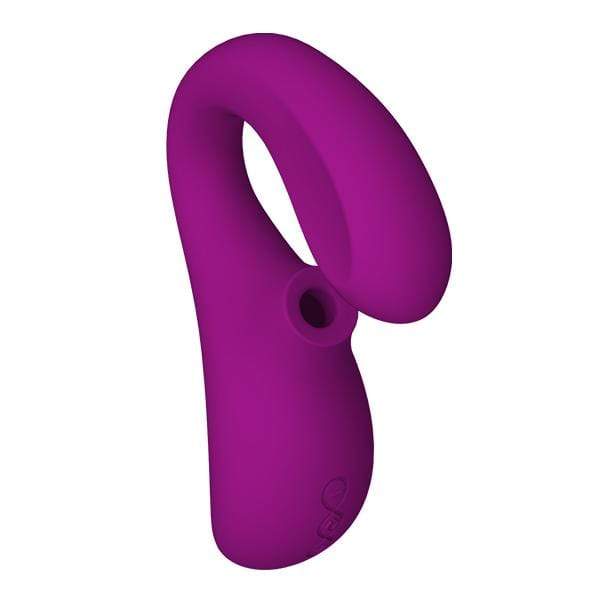 LELO - Enigma Dual Stimulation Sonic Clitoral Air Stimulator Massager G Spot Dildo (Vibration) Rechargeable