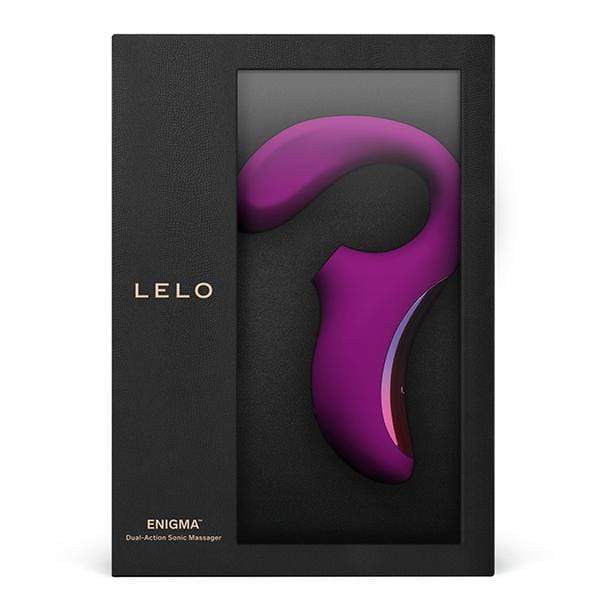 LELO - Enigma Dual Stimulation Sonic Clitoral Air Stimulator Massager G Spot Dildo (Vibration) Rechargeable