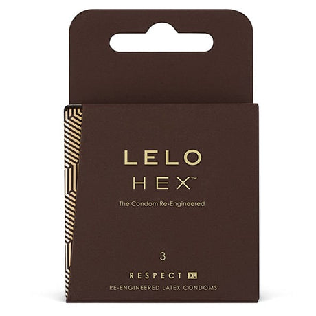 LELO - HEX Latex Condoms Respect XL LL1202 CherryAffairs
