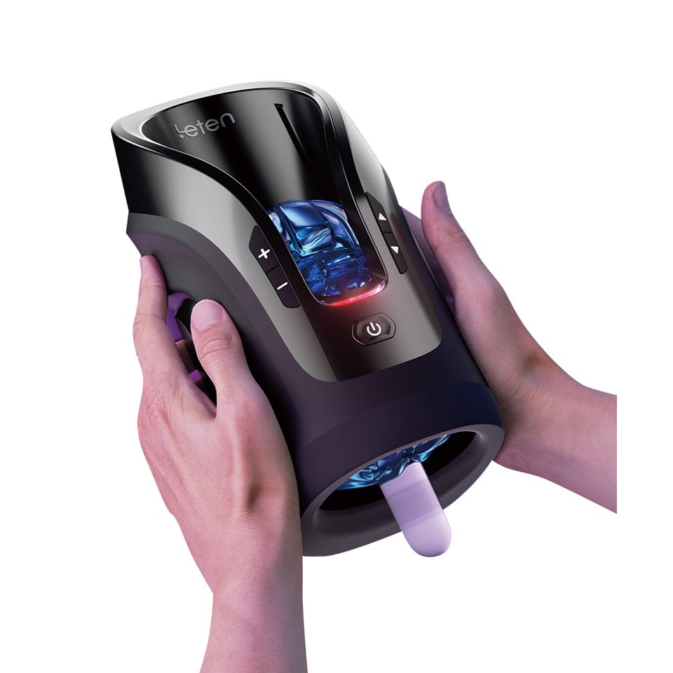 Leten - Cannon King Mini Automatic Thrusting Masturbator Luxury Edition (Black) LET1036 CherryAffairs