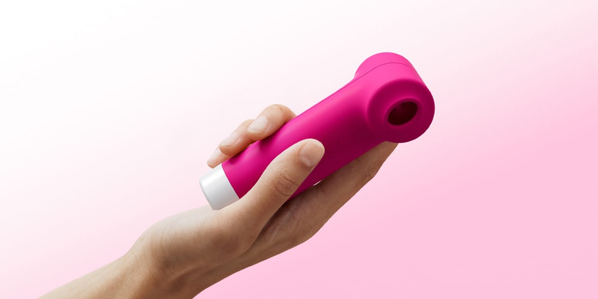 Lovense - Fizz Oval Head App Controlled Clitoral Vibrator LOS1077 CherryAffairs