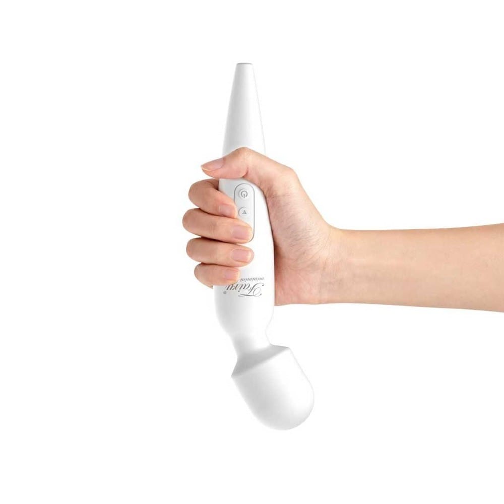Media Craft - Fairy Mini Mini Cordless Wand Massager (White) OT1276 CherryAffairs
