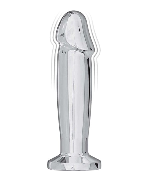 Nasstoys - Ass-sation Remote-Control Vibrating Metal Anal Plug (Silver) NST1027 CherryAffairs
