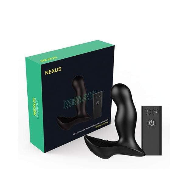 Nexus - Beat Remote Control Prostate Thumper Massager (Black) NE1084 CherryAffairs