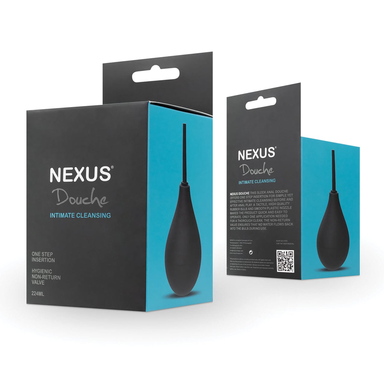 Nexus -  Nexus Anal Douche Non Return Valve 224ml NE1087 CherryAffairs
