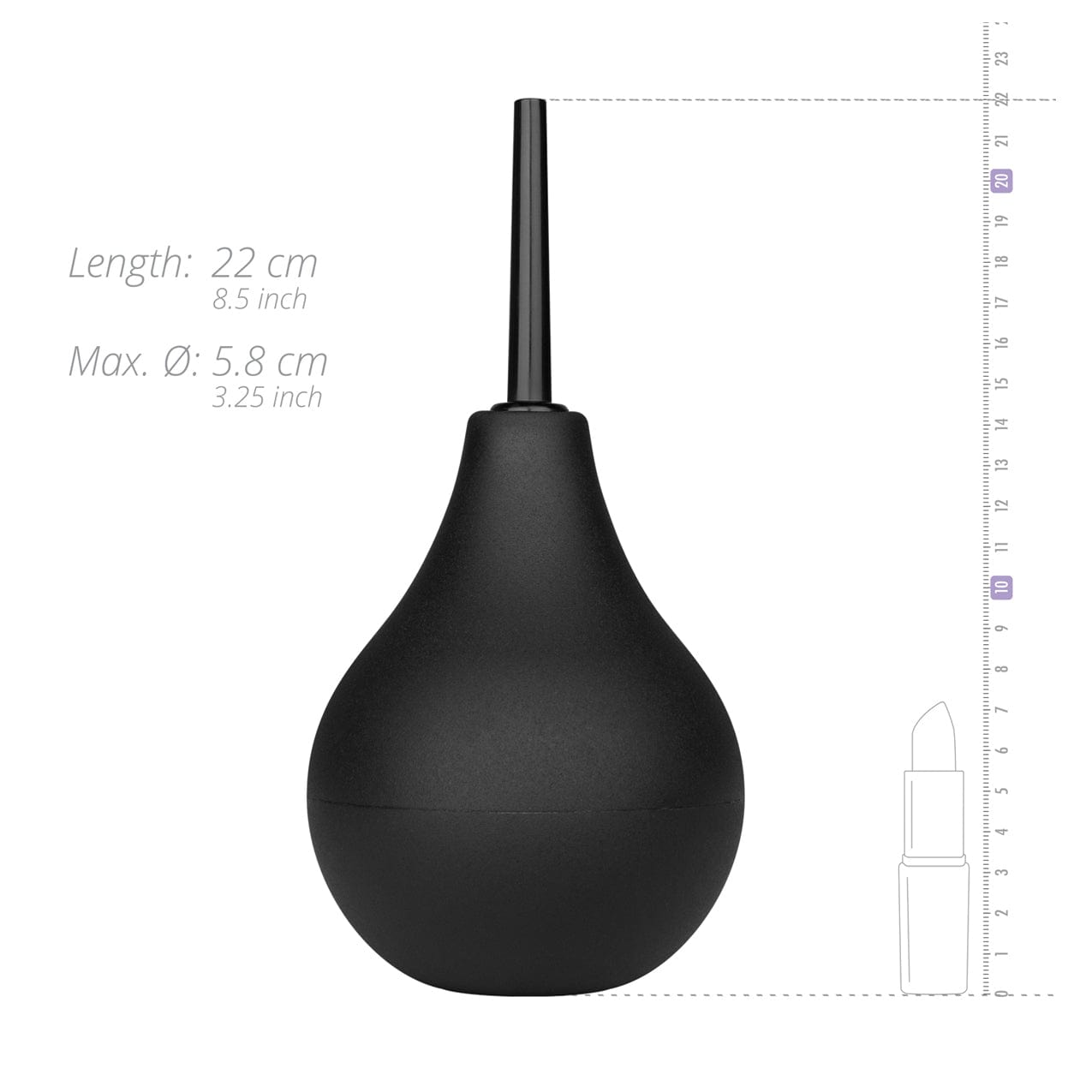 Nexus -  Nexus Anal Douche Non Return Valve 224ml NE1087 CherryAffairs