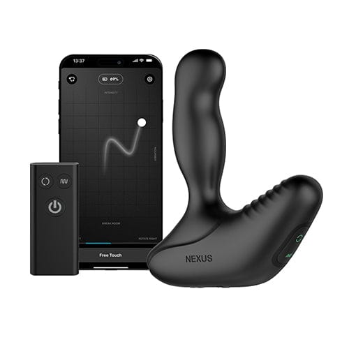 Nexus - Revo Stealth App-Controlled Rotating Remote Control Prostate Massager (Black) NE1082 CherryAffairs